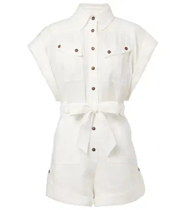 Zimmermann Linen playsuit | Thumbnail 1 Zimmermann Linen playsuit | Thumbnail 1