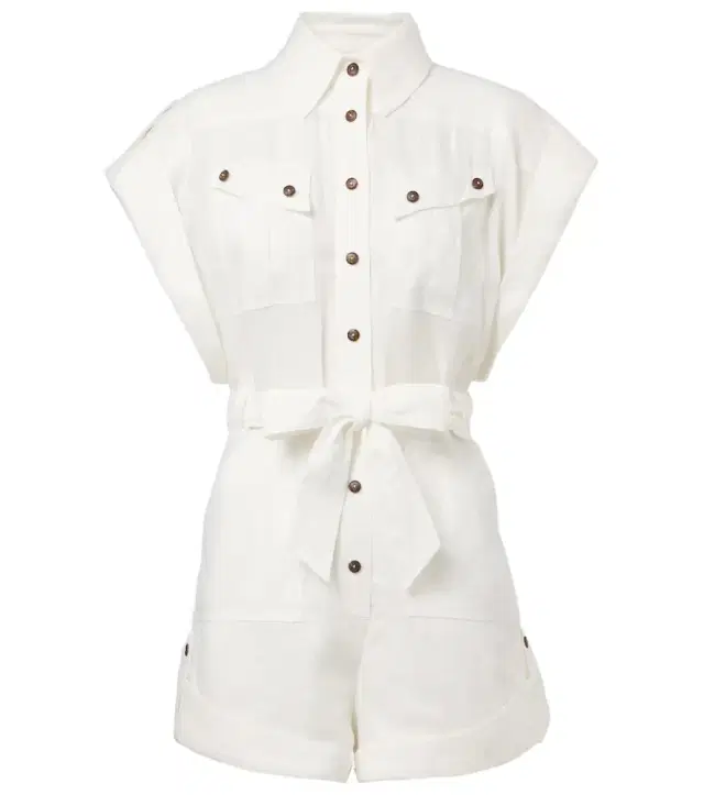 Zimmermann Linen playsuit