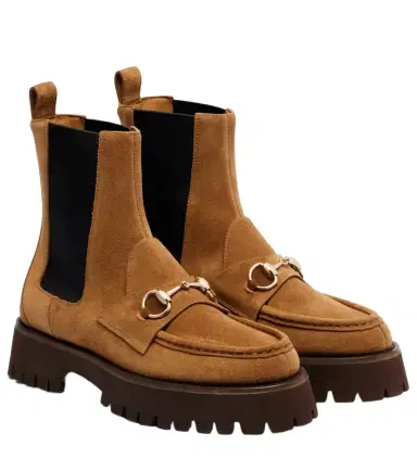 Gucci Sylke suede Chelsea boots | Thumbnail 1 Gucci Sylke suede Chelsea boots | Thumbnail 1