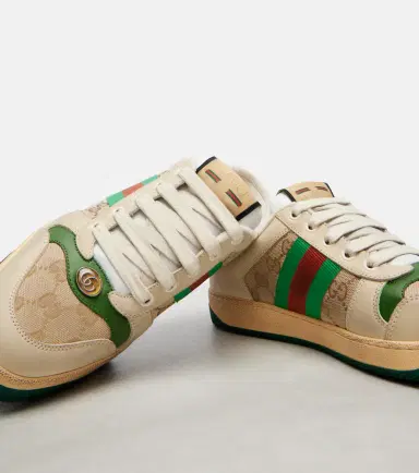 Gucci Screener GG Canvas Web Stripe mules | Thumbnail 2