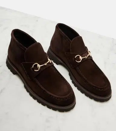 Gucci Horsebit suede ankle boots | Thumbnail 4 Gucci Horsebit suede ankle boots | Thumbnail 4