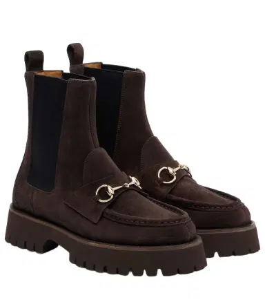 Gucci Sylke suede Chelsea boots | Thumbnail 1