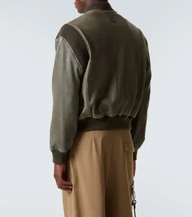 Loewe Leather bomber jacket | Thumbnail 4
