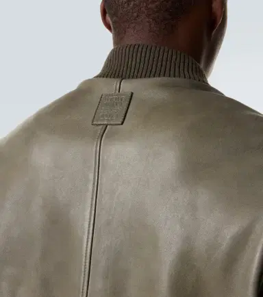 Loewe Leather bomber jacket | Thumbnail 5