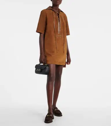 Gucci Sylke Horsebit suede loafers | Thumbnail 5 Gucci Sylke Horsebit suede loafers | Thumbnail 5