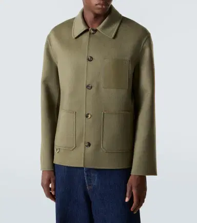 Loewe Anagram wool and cashmere jacket | Thumbnail 4