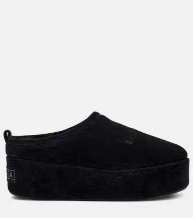 Balenciaga Alaska suede platform mules | Thumbnail 3
