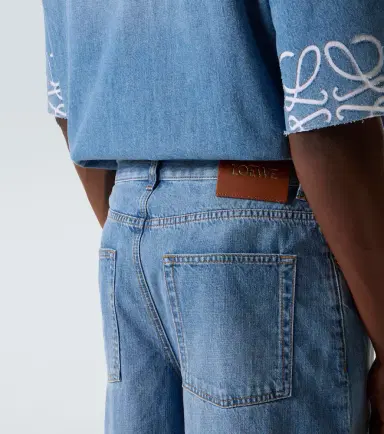 Loewe Anagram denim shorts | Thumbnail 4