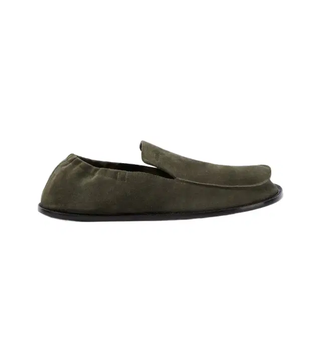 Flex suede loafers
