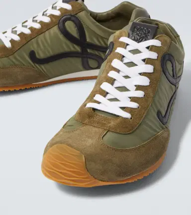 Loewe Ballet Runner 2.0 suede-trimmed sneakers | Thumbnail 2
