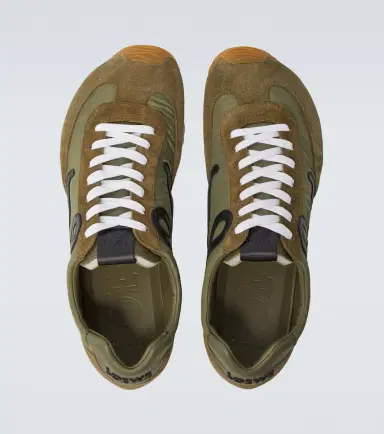 Loewe Ballet Runner 2.0 suede-trimmed sneakers | Thumbnail 6