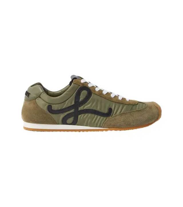 Loewe Ballet Runner 2.0 suede-trimmed sneakers