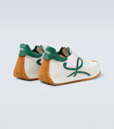 Loewe Flow Runner 2.0 suede-trimmed sneakers | Thumbnail 2