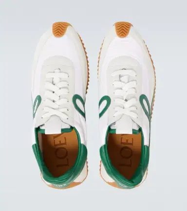 Loewe Flow Runner 2.0 suede-trimmed sneakers | Thumbnail 6