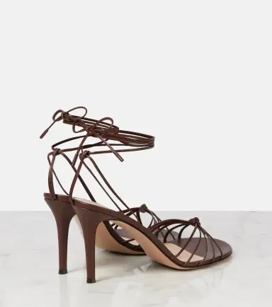 Gianvito Rossi Gwyneth leather sandals | Thumbnail 5 Gianvito Rossi Gwyneth leather sandals | Thumbnail 5