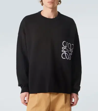 Loewe Anagram embroidered sweater | Thumbnail 2 Loewe Anagram embroidered sweater | Thumbnail 2