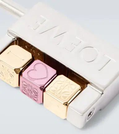 Loewe Padlock Anagram bag charm | Thumbnail 2
