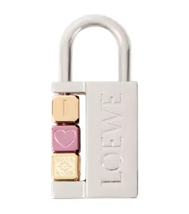 Loewe Padlock Anagram bag charm | Thumbnail 1