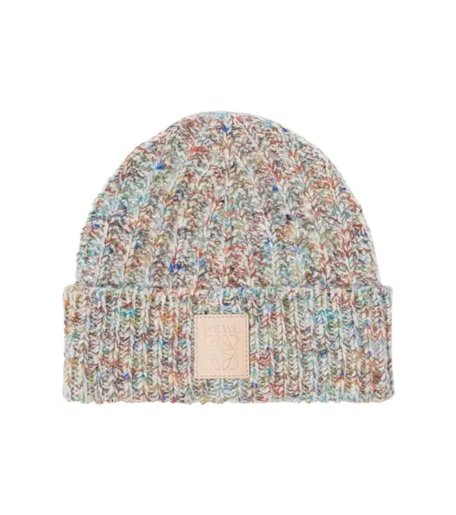 Loewe Anagram wool and cashmere-blend beanie
