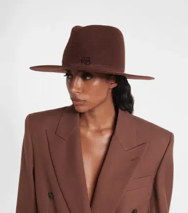 Ruslan Baginskiy Wool-blend felt fedora | Thumbnail 4