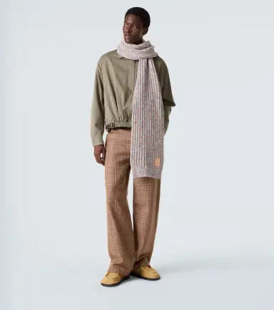Loewe Wool and cashmere-blend scarf | Thumbnail 3 Loewe Wool and cashmere-blend scarf | Thumbnail 3