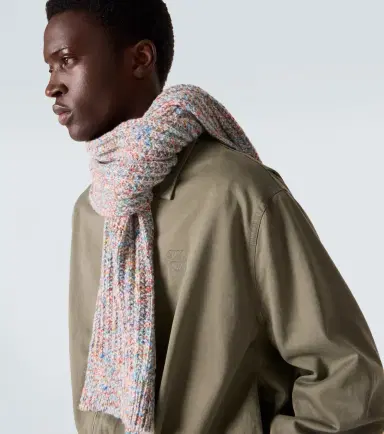Loewe Wool and cashmere-blend scarf | Thumbnail 4 Loewe Wool and cashmere-blend scarf | Thumbnail 4