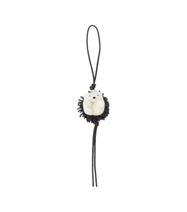 Loewe Hedgehog beaded bag charm | Thumbnail 1 Loewe Hedgehog beaded bag charm | Thumbnail 1