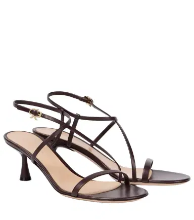 Gianvito Rossi Ascent leather sandals | Thumbnail 1 Gianvito Rossi Ascent leather sandals | Thumbnail 1