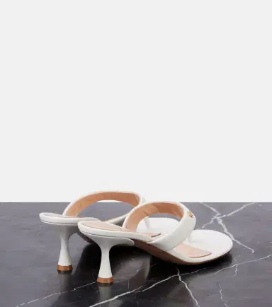 Gianvito Rossi Ascent 55 leather mules | Thumbnail 4 Gianvito Rossi Ascent 55 leather mules | Thumbnail 4