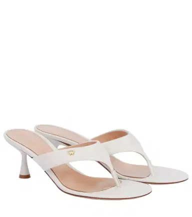 Gianvito Rossi Ascent 55 leather mules | Thumbnail 1 Gianvito Rossi Ascent 55 leather mules | Thumbnail 1