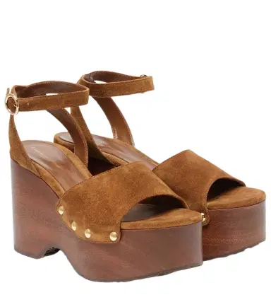 Gianvito Rossi Ardéa suede platform sandals | Thumbnail 1