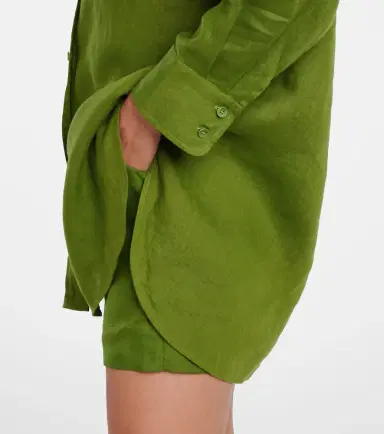 Eres Mignonette linen shirt | Thumbnail 6