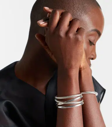 David Yurman Crossover sterling silver bracelet | Thumbnail 3