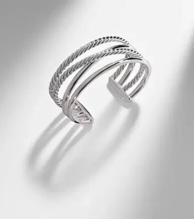 David Yurman Crossover sterling silver bracelet | Thumbnail 5