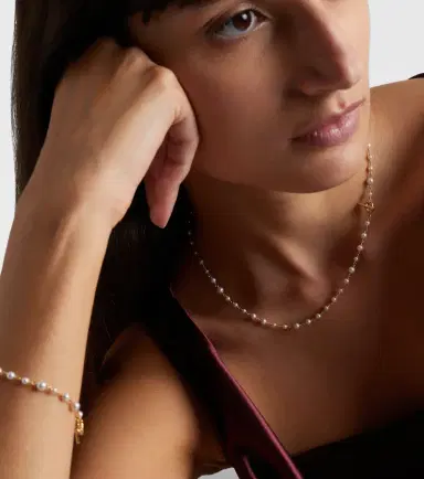 David Yurman Pearl Classics 18kt gold necklace with pearls | Thumbnail 2