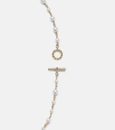 David Yurman Pearl Classics 18kt gold necklace with pearls | Thumbnail 5