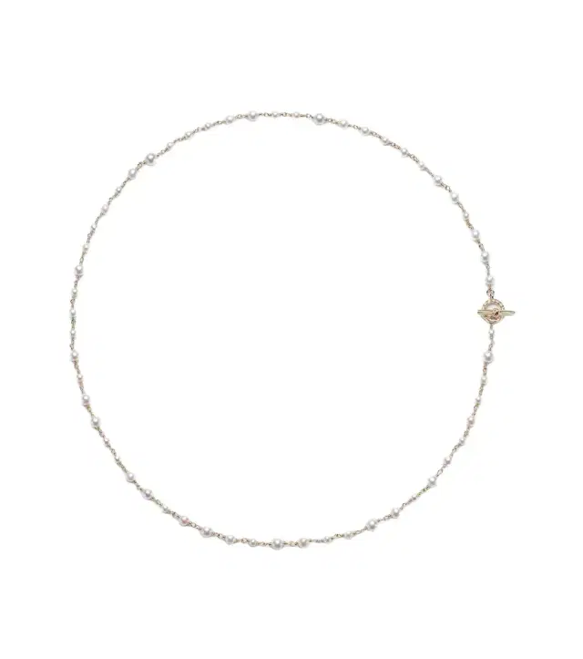 Pearl Classics 18kt gold necklace with pearls
