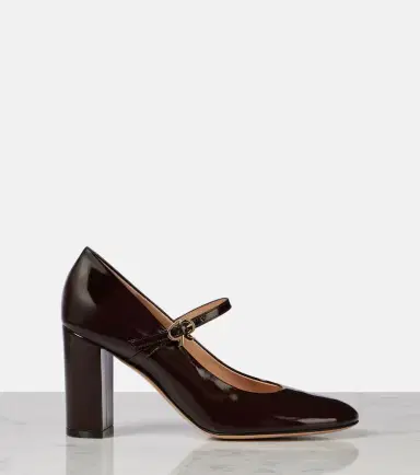 Gianvito Rossi 85 patent leather Mary Jane pumps | Thumbnail 4