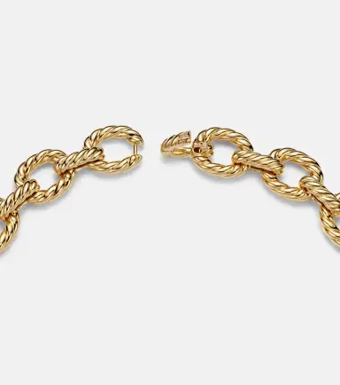 David Yurman Sculpted Cable 18kt gold chain necklace | Thumbnail 3