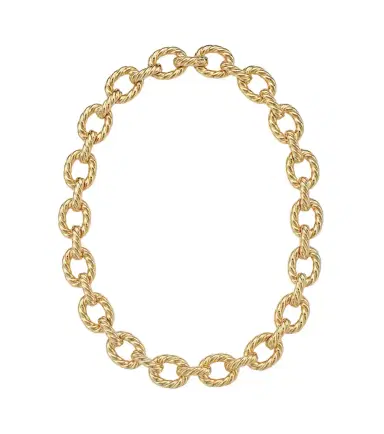 David Yurman Sculpted Cable 18kt gold chain necklace | Thumbnail 1