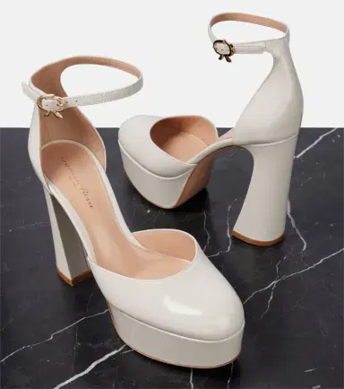 Gianvito Rossi Hilary patent leather platform pumps | Thumbnail 2