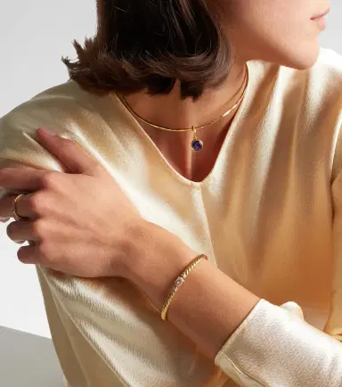 David Yurman Sculpted Cable Buckle 18kt gold bracelet with diamonds | Thumbnail 4 David Yurman Sculpted Cable Buckle 18kt gold bracelet with diamonds | Thumbnail 4
