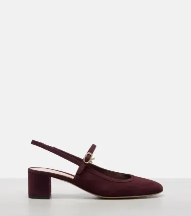 Gianvito Rossi 45 suede slingback pumps | Thumbnail 4 Gianvito Rossi 45 suede slingback pumps | Thumbnail 4