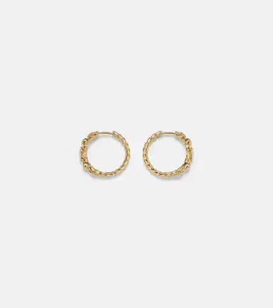 David Yurman Petite Modern Renaissance 18kt gold earrings with diamonds | Thumbnail 4 David Yurman Petite Modern Renaissance 18kt gold earrings with diamonds | Thumbnail 4