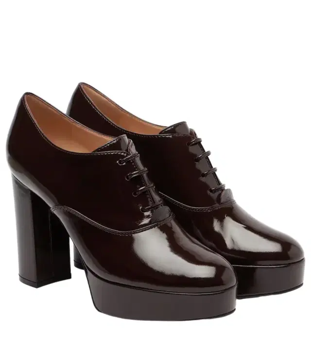 Gianvito Rossi 70 lace-up leather platform pumps
