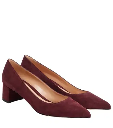 Gianvito Rossi Piper 45 suede pumps | Thumbnail 1 Gianvito Rossi Piper 45 suede pumps | Thumbnail 1