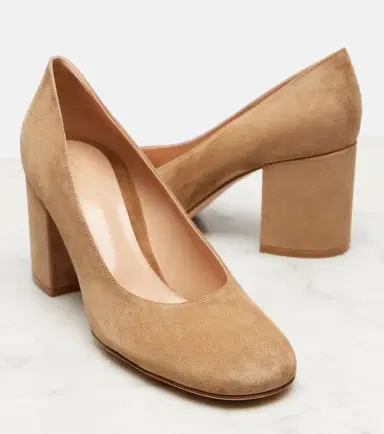 Gianvito Rossi Joelle suede pumps | Thumbnail 4 Gianvito Rossi Joelle suede pumps | Thumbnail 4