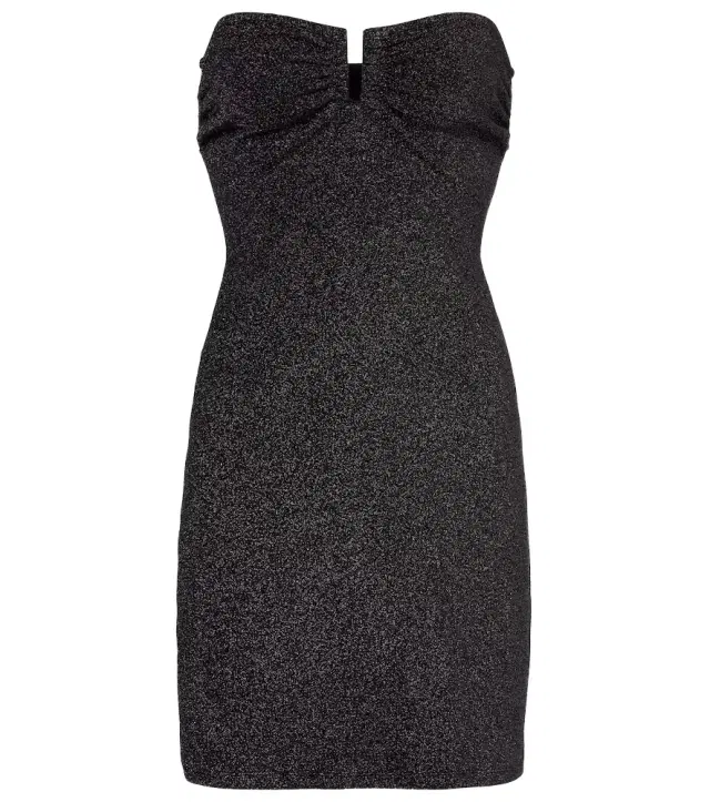 Eres Bronzage Lurex minidress