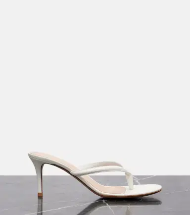 Gianvito Rossi Calypso 70 leather thong sandals | Thumbnail 2