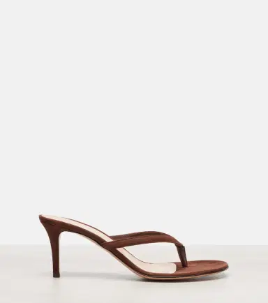 Gianvito Rossi Suede thong sandals | Thumbnail 2